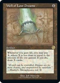 Well of Lost Dreams (Schematic) - The Brothers' War: Retro Frame Artifacts - Magic: The Gathering card