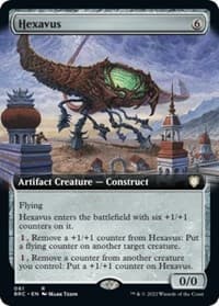 Hexavus (Extended Art) - Commander: The Brothers' War - Magic: The Gathering card