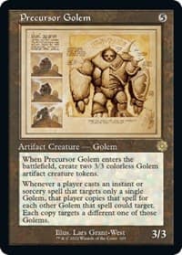 Precursor Golem (Schematic) - The Brothers' War: Retro Frame Artifacts - Magic: The Gathering card