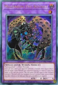 Millennium-Eyes Restrict (Ultra Pharaoh's Rare) - Magnificent Mavens - YuGiOh card