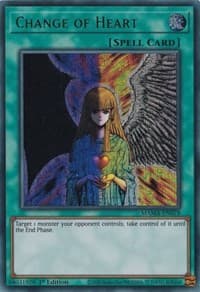 Change of Heart (Ultra Pharaoh's Rare) - Magnificent Mavens - YuGiOh card