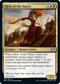 Hero of the Dunes - The Brothers' War - Magic: The Gathering card