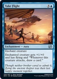 Take Flight - The Brothers' War - Magic: The Gathering card
