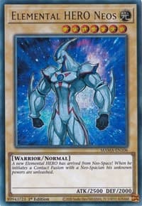 Elemental HERO Neos (Ultra Pharaoh's Rare) - Magnificent Mavens - YuGiOh card