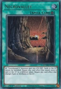 Necrovalley (Ultra Pharaoh's Rare) - Magnificent Mavens - YuGiOh card