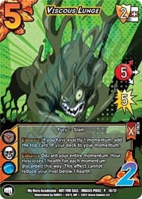 Viscous Lunge (Plus Ultra Pack 3) - UniVersus: My Hero Academia Promo Cards - UniVersus card