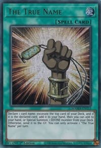 The True Name (Ultra Pharaoh's Rare) - Magnificent Mavens - YuGiOh card