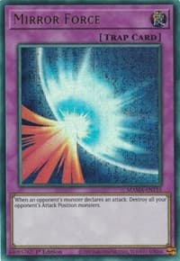 Mirror Force (Ultra Pharaoh's Rare) - Magnificent Mavens - YuGiOh card