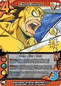 Rapid Punches (Plus Ultra Pack 3) - UniVersus: My Hero Academia Promo Cards - UniVersus card