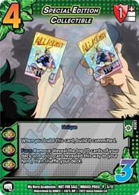 Special Edition Collectible (Plus Ultra Pack 3) - UniVersus: My Hero Academia Promo Cards - UniVersus card