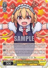 Go Go Choro-gons! Tohru (MDR) - Miss Kobayashi's Dragon Maid - Weiss Schwarz card