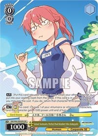 School Swimsuits, Perfect Pool Weather! Miss Kobayashi (OFR) - Miss Kobayashi's Dragon Maid - Weiss Schwarz card