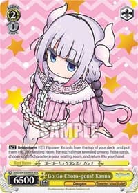 Go Go Choro-gons! Kanna (MDR) - Miss Kobayashi's Dragon Maid - Weiss Schwarz card