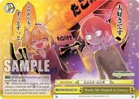 Words She Wanted to Convey - Miss Kobayashi's Dragon Maid - Weiss Schwarz card