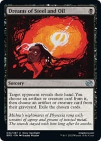 Dreams of Steel and Oil - The Brothers' War - Magic: The Gathering card