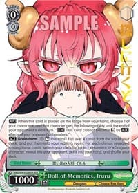 Doll of Memories, Iruru (MDR) - Miss Kobayashi's Dragon Maid - Weiss Schwarz card