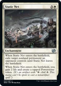 Static Net - The Brothers' War - Magic: The Gathering card