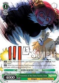 Extremist of the Chaos Faction, Iruru - Miss Kobayashi's Dragon Maid - Weiss Schwarz card