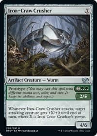 Iron-Craw Crusher - The Brothers' War - Magic: The Gathering card