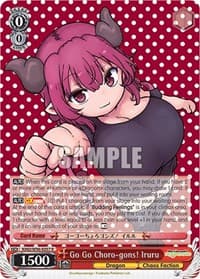 Go Go Choro-gons! Iruru - Miss Kobayashi's Dragon Maid - Weiss Schwarz card