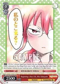 Beginning a New Life, Miss Kobayashi (MDR) - Miss Kobayashi's Dragon Maid - Weiss Schwarz card