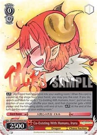 Co-Existing With Humans, Iruru (MDR) - Miss Kobayashi's Dragon Maid - Weiss Schwarz card