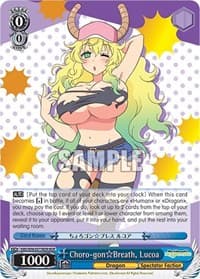 Choro-gon Breath, Lucoa (MDR) - Miss Kobayashi's Dragon Maid - Weiss Schwarz card
