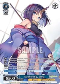 Awakening, Elma (OFR) - Miss Kobayashi's Dragon Maid - Weiss Schwarz card