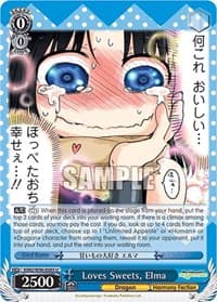 Loves Sweets, Elma - Miss Kobayashi's Dragon Maid - Weiss Schwarz card