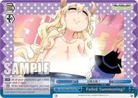 Failed Summoning? (MDR) - Miss Kobayashi's Dragon Maid - Weiss Schwarz card