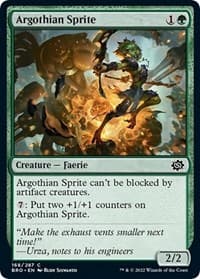 Argothian Sprite - The Brothers' War - Magic: The Gathering card