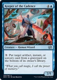 Keeper of the Cadence - The Brothers' War - Magic: The Gathering card