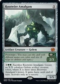 Rootwire Amalgam - The Brothers' War - Magic: The Gathering card