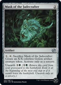 Mask of the Jadecrafter - The Brothers' War - Magic: The Gathering card