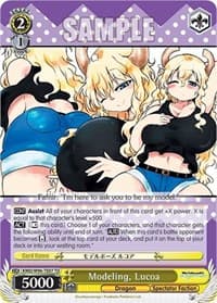 Modeling, Lucoa - Miss Kobayashi's Dragon Maid - Weiss Schwarz card