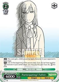 Participating! Fafnir (RRR) - Miss Kobayashi's Dragon Maid - Weiss Schwarz card