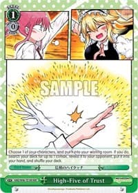 High-Five of Trust (RRR) - Miss Kobayashi's Dragon Maid - Weiss Schwarz card