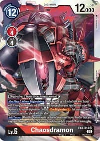 Chaosdramon - Draconic Roar - Digimon Card Game card
