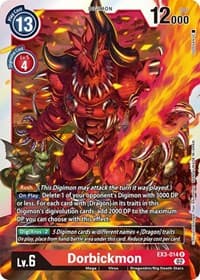 Dorbickmon - Draconic Roar - Digimon Card Game card