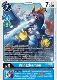 Wingdramon - Draconic Roar - Digimon Card Game card
