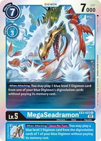 MegaSeadramon - Draconic Roar - Digimon Card Game card