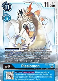 Plesiomon - Draconic Roar - Digimon Card Game card