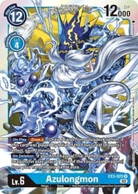 Azulongmon - Draconic Roar - Digimon Card Game card