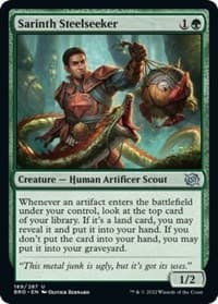 Sarinth Steelseeker - The Brothers' War - Magic: The Gathering card