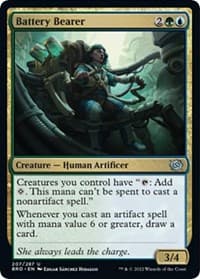 Battery Bearer - The Brothers' War - Magic: The Gathering card
