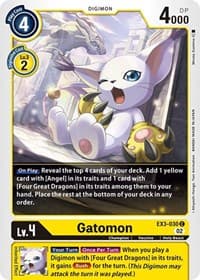 Gatomon - Draconic Roar - Digimon Card Game card