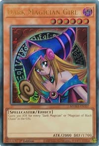Dark Magician Girl (Ultra Pharaoh's Rare) - Magnificent Mavens - YuGiOh card