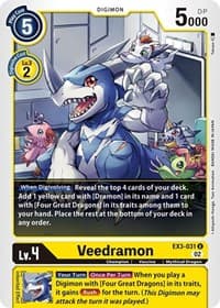Veedramon - Draconic Roar - Digimon Card Game card