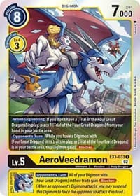 AeroVeedramon - Draconic Roar - Digimon Card Game card