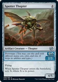 Spotter Thopter - The Brothers' War - Magic: The Gathering card